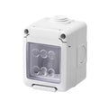 2 Gang Module Waterproof Enclosure IP55 Combi GEWISS GW27042