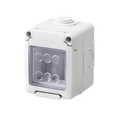 2 Gang Module Waterproof Enclosure IP55 Combi GEWISS GW27042