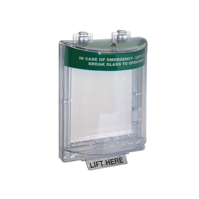STI-6530G Manual Call Point Stopper Flush Mounted (No Sounder) Green STI6530/G