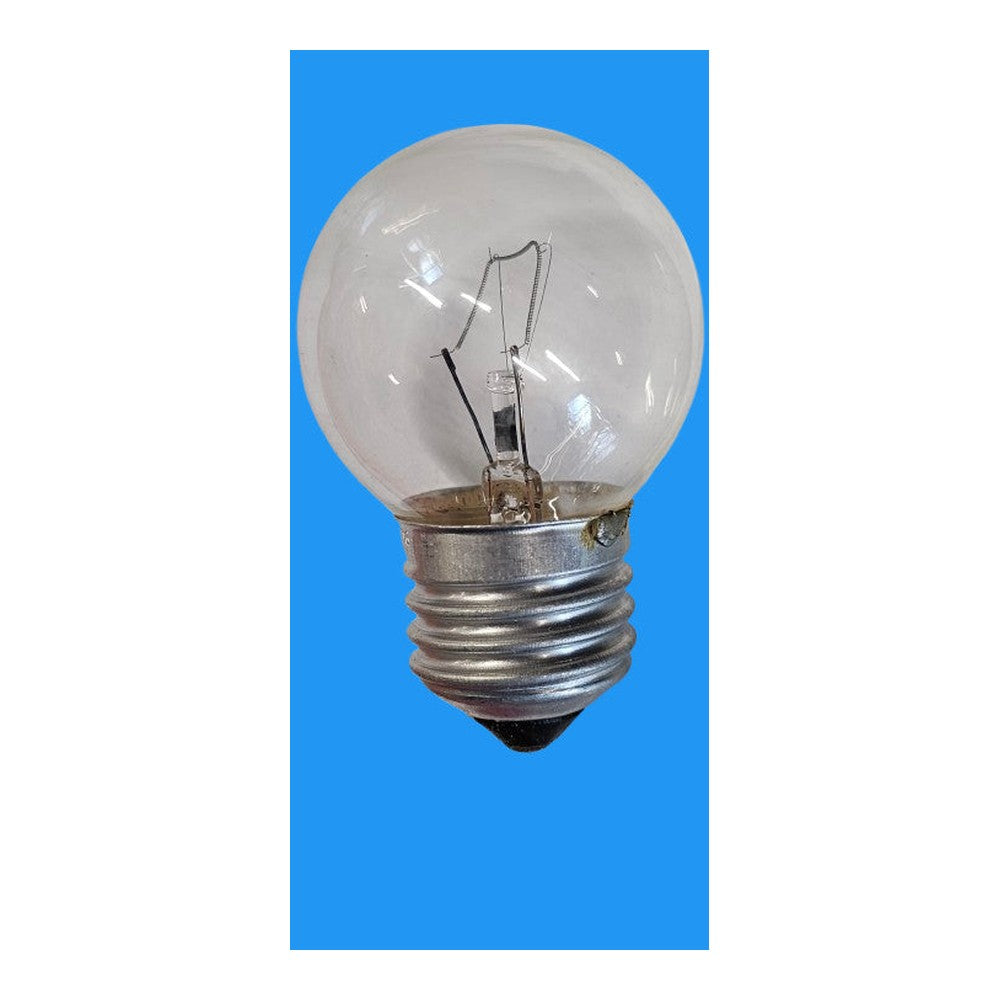 ES-E27 60w Clear Roung Bulb Lamp 240v 45mm Dia