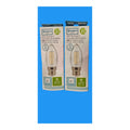 BC B22 5w Clear Crompton ES-E27 Candle Bulb Lamp 470lm 2700k Warm White LED Dimm