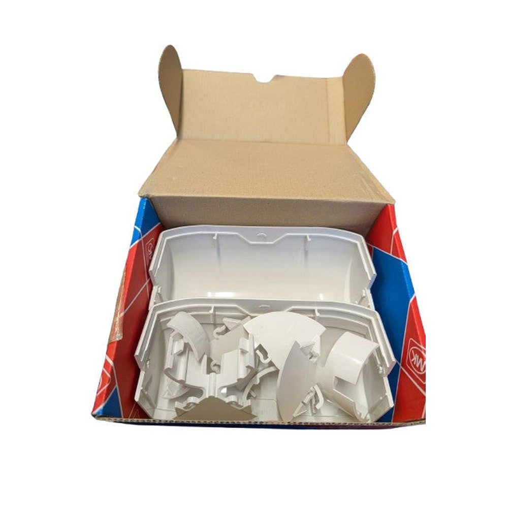 MK VTSFECL WHI Prestige Plus Trunking Flexible External Corner White Box of 2
