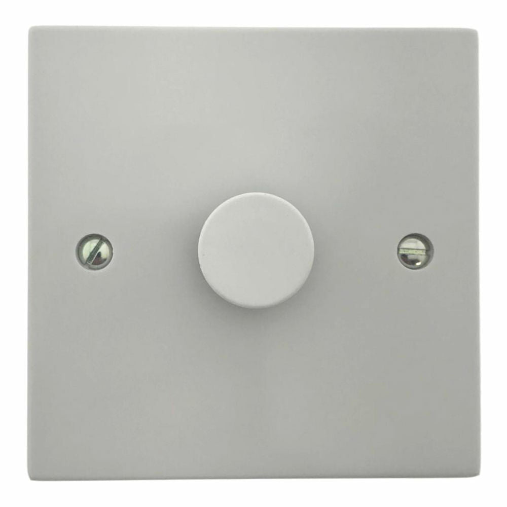 Selectric D400-1G Conventional Rotary Dimmer Switch 2 Way 60 - 400W (White)