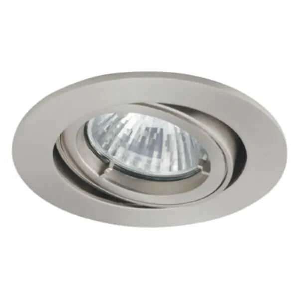 Ansell ATLG/SC Twistlock Gimbal Tilt Downlight 50w GU10 - Satin Chrome