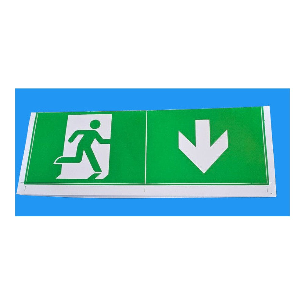 Emergency Exit Stickers Eterna ISO Legend Set for Slim Bulkhead SBHISOLGD