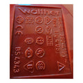 walther type 110 4 06 wall socket 4 pin 16A - 6h 380 - 415v Pack Of 2