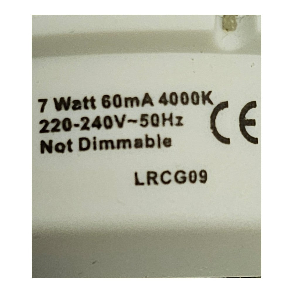 3 x Edison GU10 7w Par16 Retro-Fit 240v Non-Dimmable 4000k