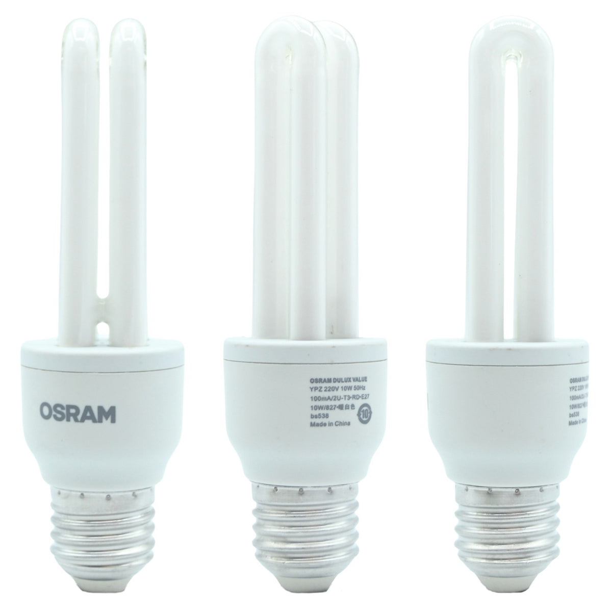 Osram Double Turn E27 Bulbs - Delux Value 7W 10W 14W 220V Tube