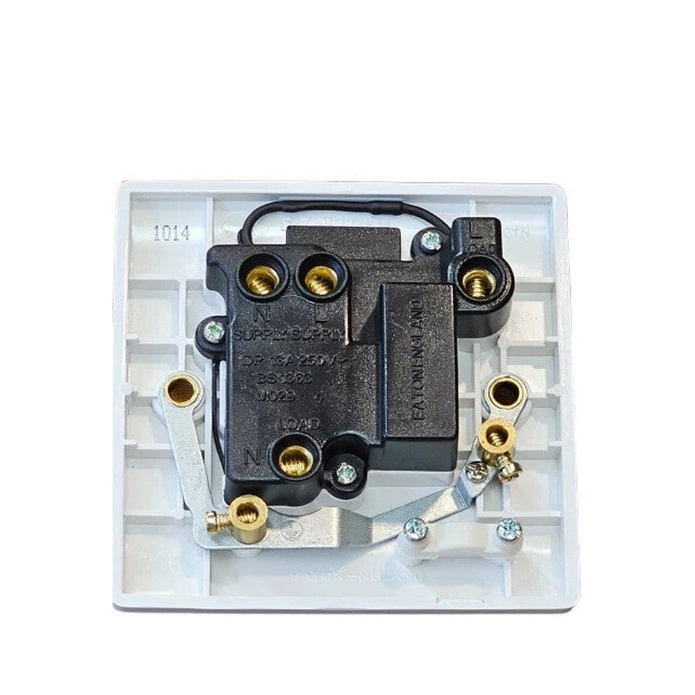 Eaton MEM White Switches & Sockets - Fused Switch, Unswitched