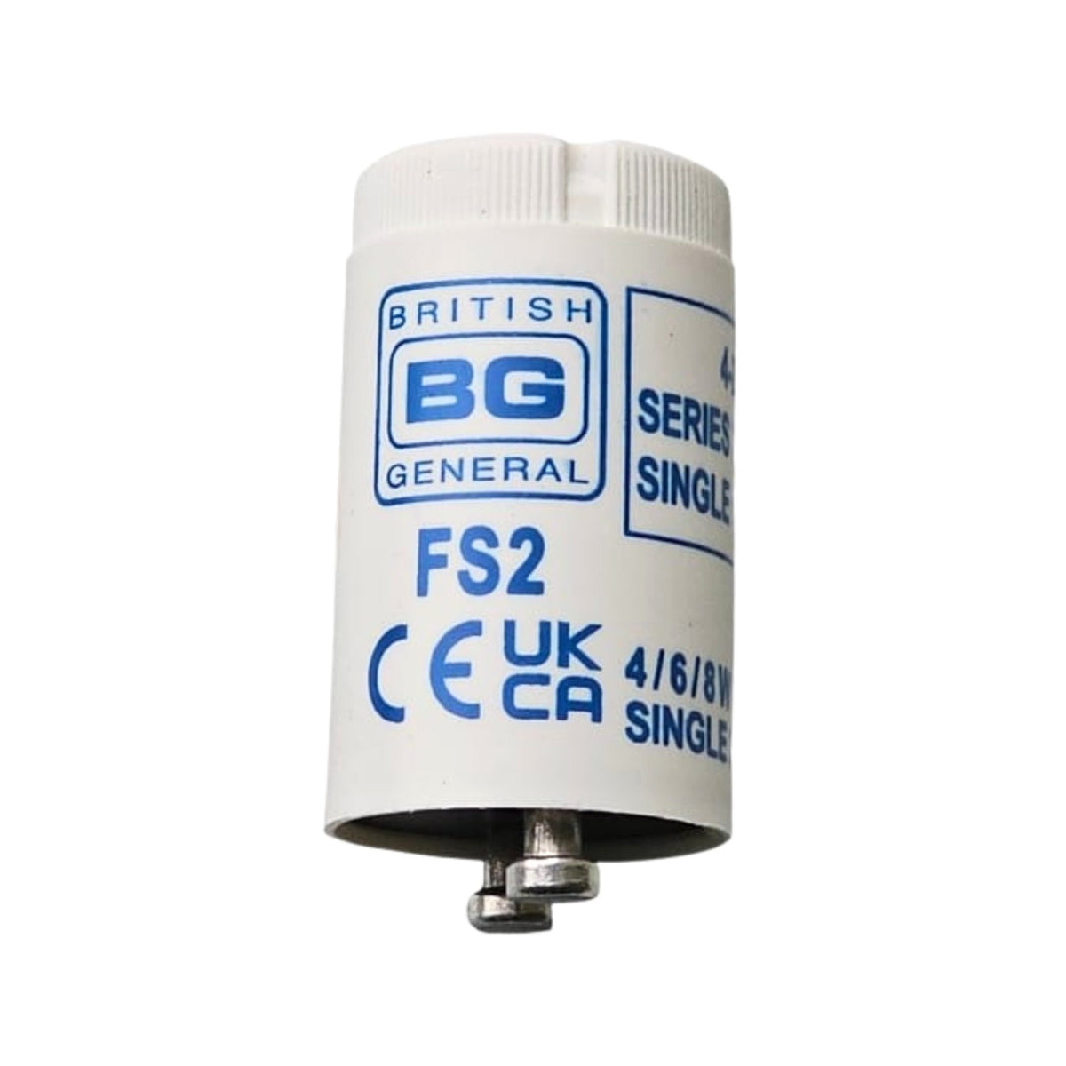 BG Fluorescent Starters FS125 FS2 FSU 4-65W 80W 220-240V British General