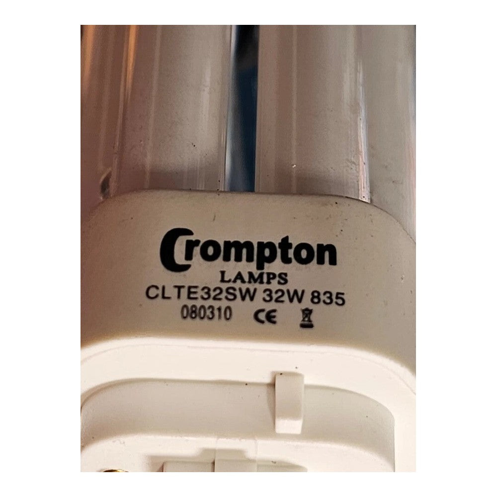 Crompton Compact Fluorescent Tube Lamp - Single Double Triple Turn D L S T Type
