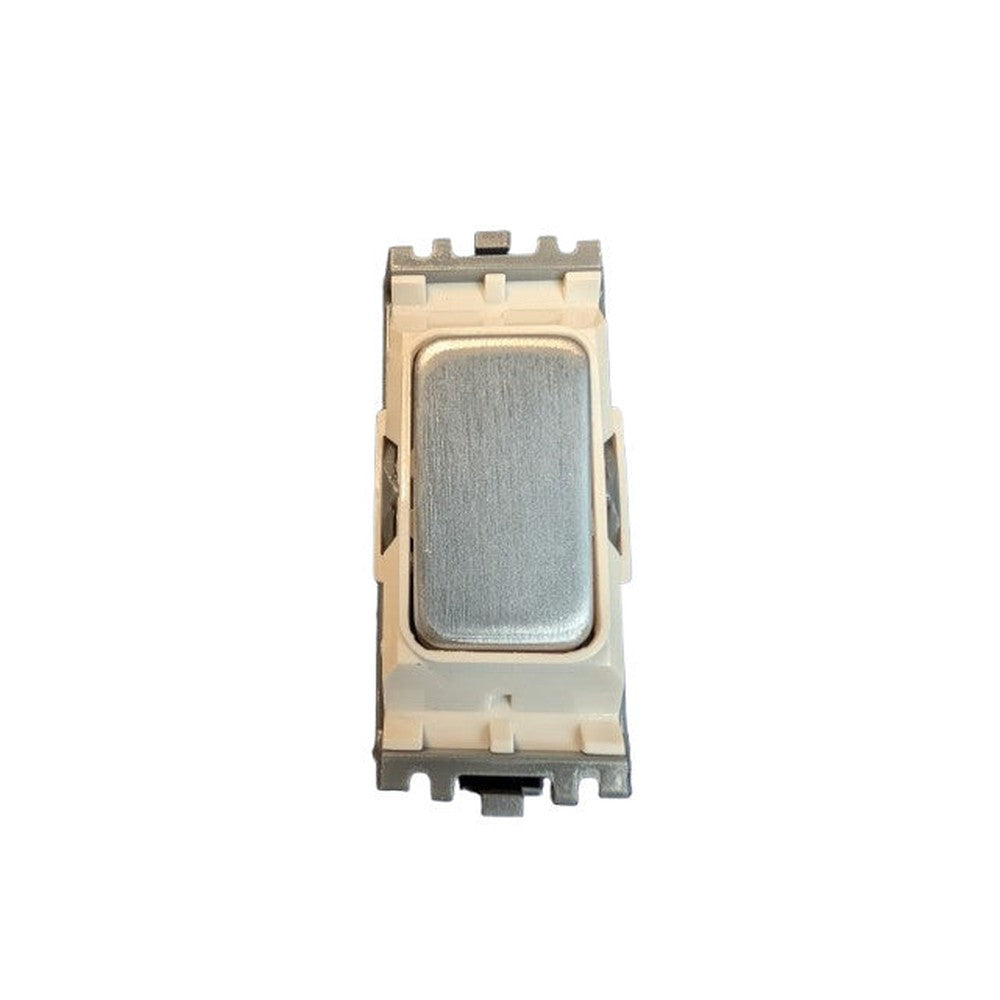 Mk K4881 10A Grid Switch Brushed Chrome