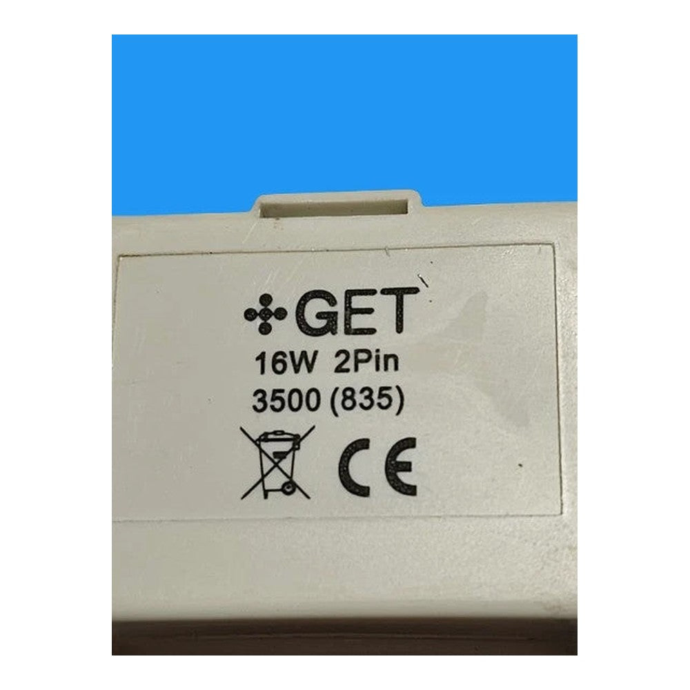 GET CFLDD16W8352P 16W 2 Pin White Low Energy Lamp Bulb