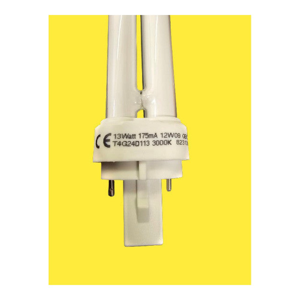 Megaman 13w G24D-1 TAG24D113 Bulb Lamp 900Lm 3000k Warm White 10000h