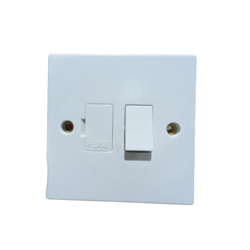 13A Switched Fused Connection Unit White Target GTSS Pack Of 3