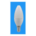 2 x SES E14 LED Crompton 5W Clear Candle Warm White 470lm 2700k 7161