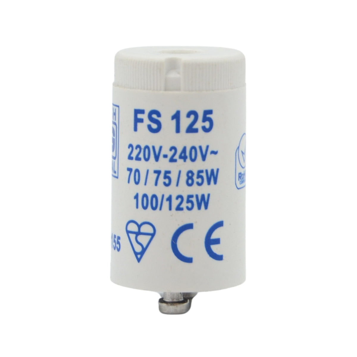 BG Fluorescent Starters FS125 FS2 FSU 4-65W 80W 220-240V British General