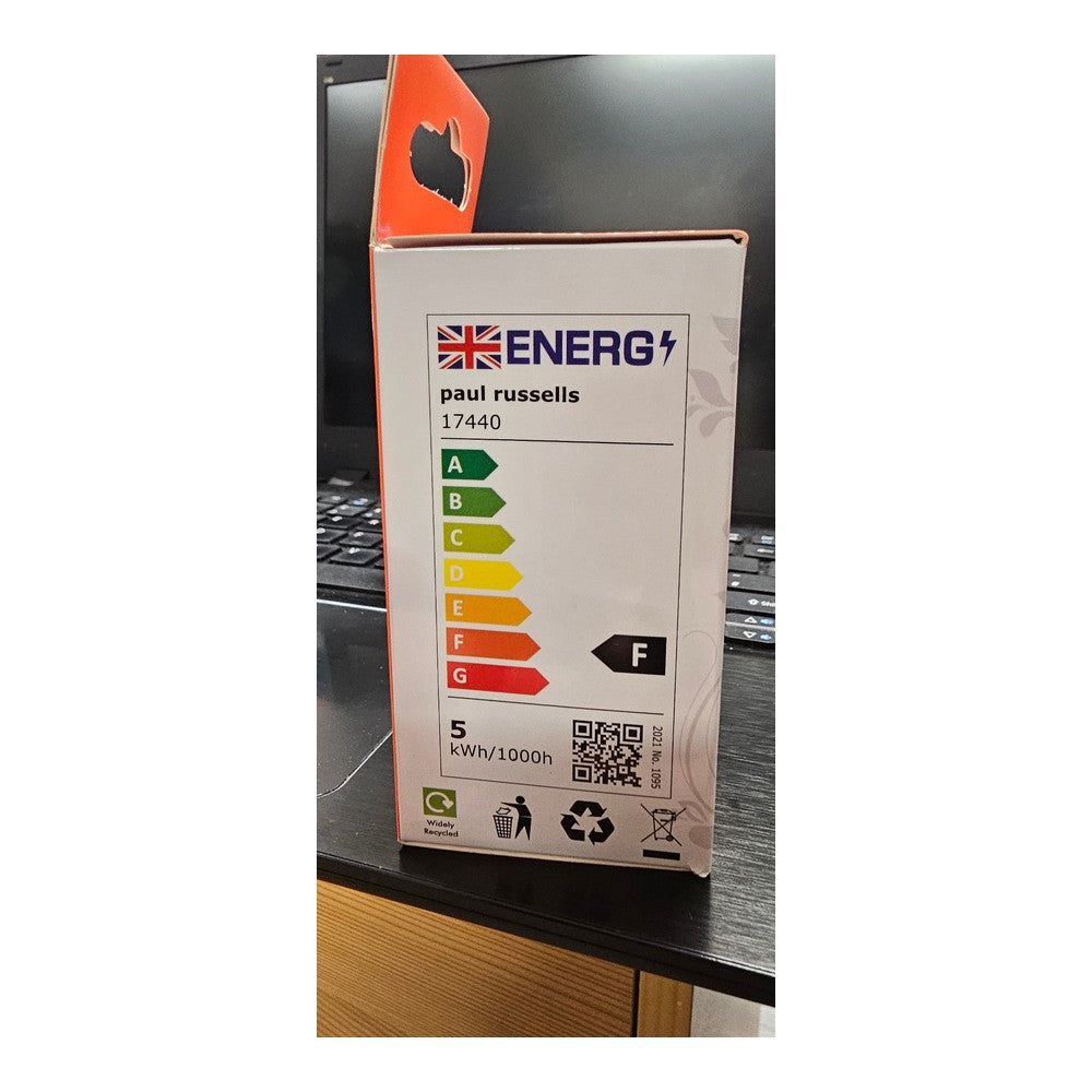 2 x ES / E27 4.5w = 35w Paul Russells Edison Screw LED Filament 400LM