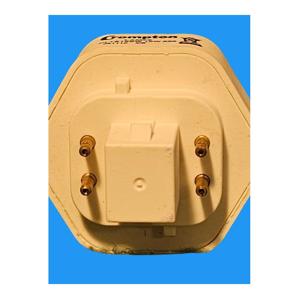 Crompton 18w T Type GX24Q-2 4 Pin Compact Fluorescent White 835 240v CLTE18SW