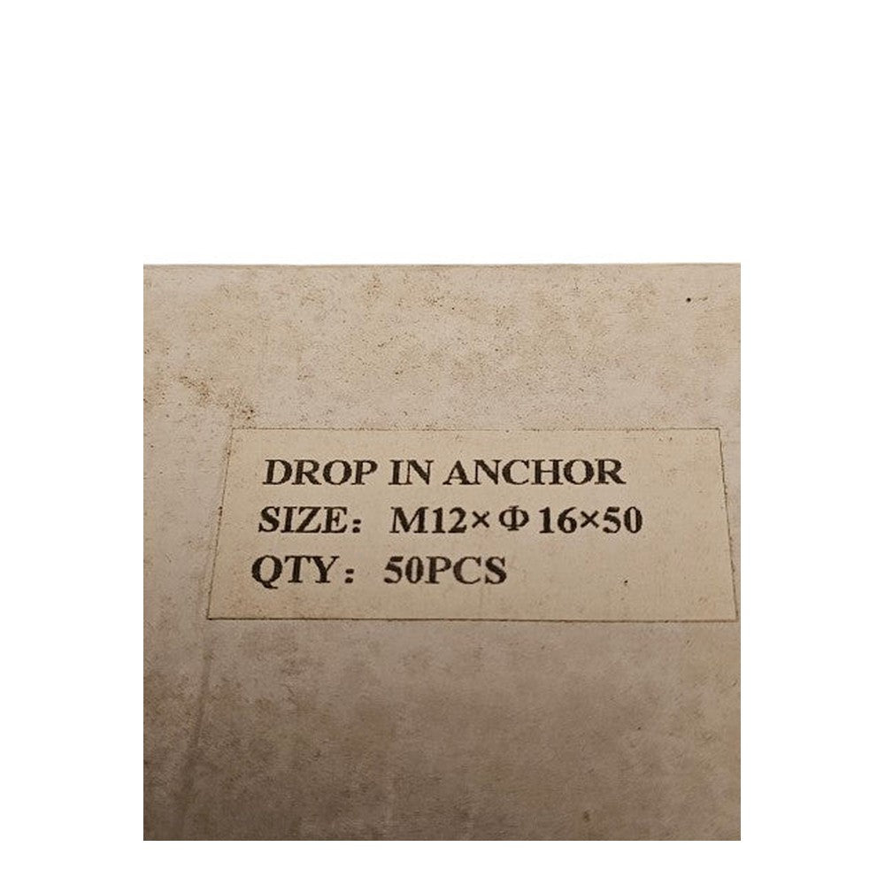 Drop in Anchor M12 16 x 50