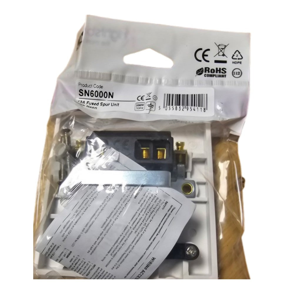 13A Fused Spur Unit With Neon Knightsbridge SN6000N