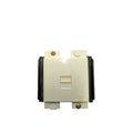 MK 1980 WHI 1 Gang Master Telephone Socket Outlet With Plastic Krone Tool