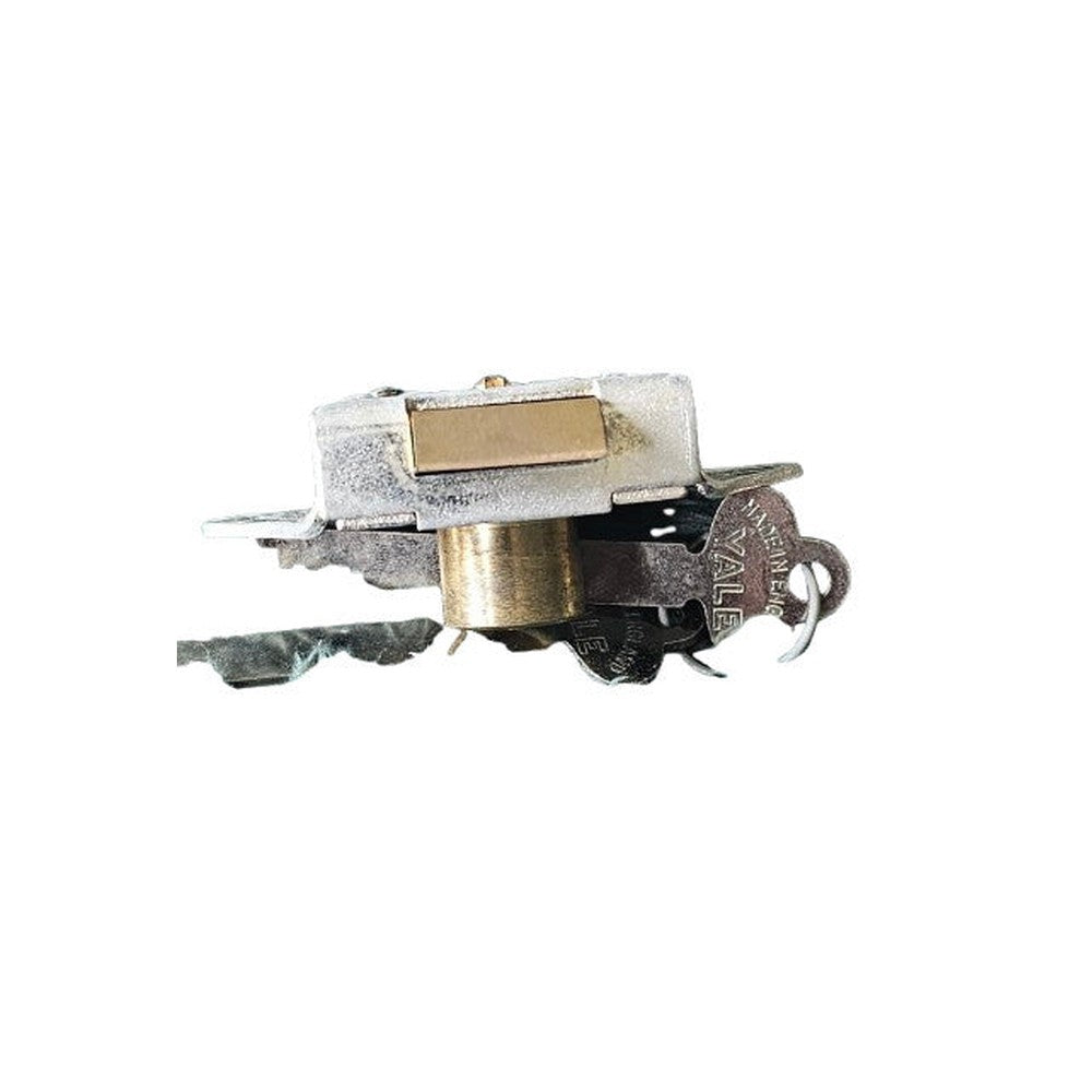 Yale 2222 6 Lever Cabinet Locks Flat Steel Keyed 2 Keys