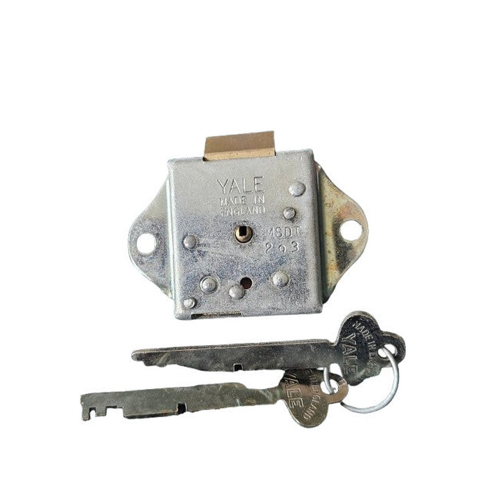 Yale 2222 6 Lever Cabinet Locks Flat Steel Keyed 2 Keys