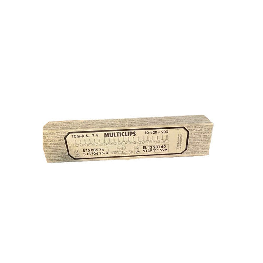 Thorsmans TCM-R 5-7mm Multiclips 10 x 20 strips 200 total