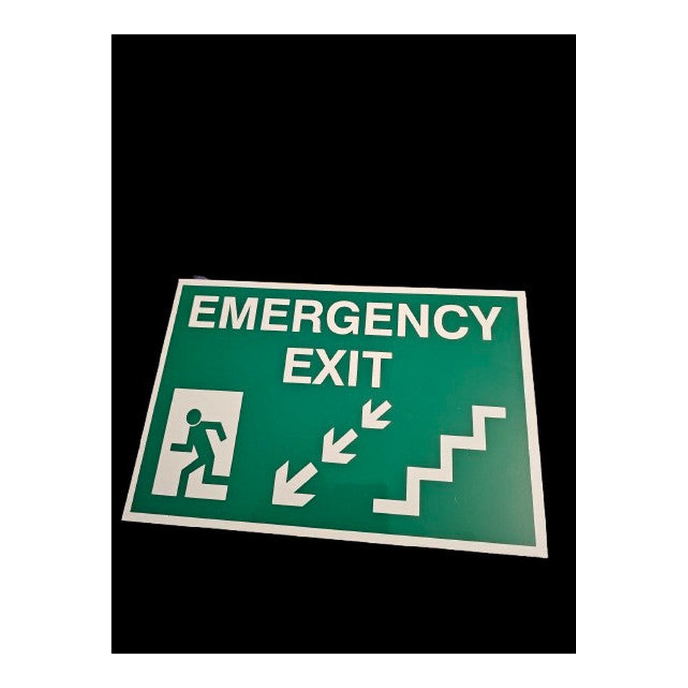 Emergency Exit Sign 200mm x 300mm