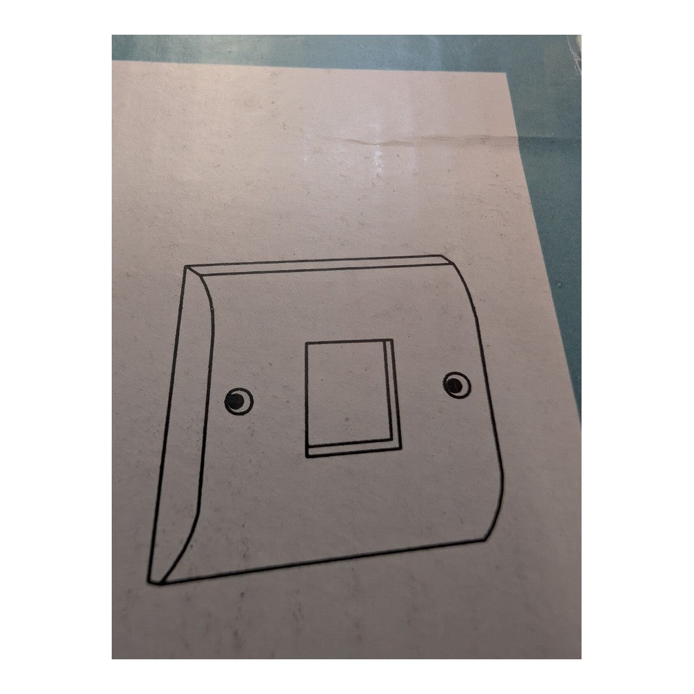 2x Click Mode CMA402 Aperture Single Switch Module Plate 2 Gang