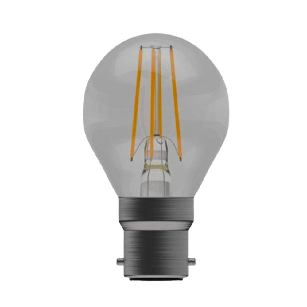 2 x BC/B22 Bell 4w = 40w 470lm Bulbs Pro LED Round Filament Lamp 05030