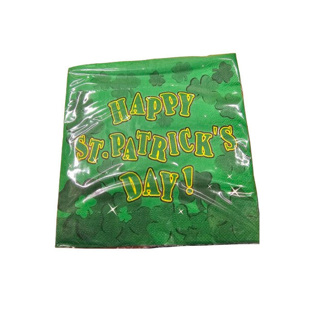 Happy St Patricks Day Napkins 2 x 20 Packs