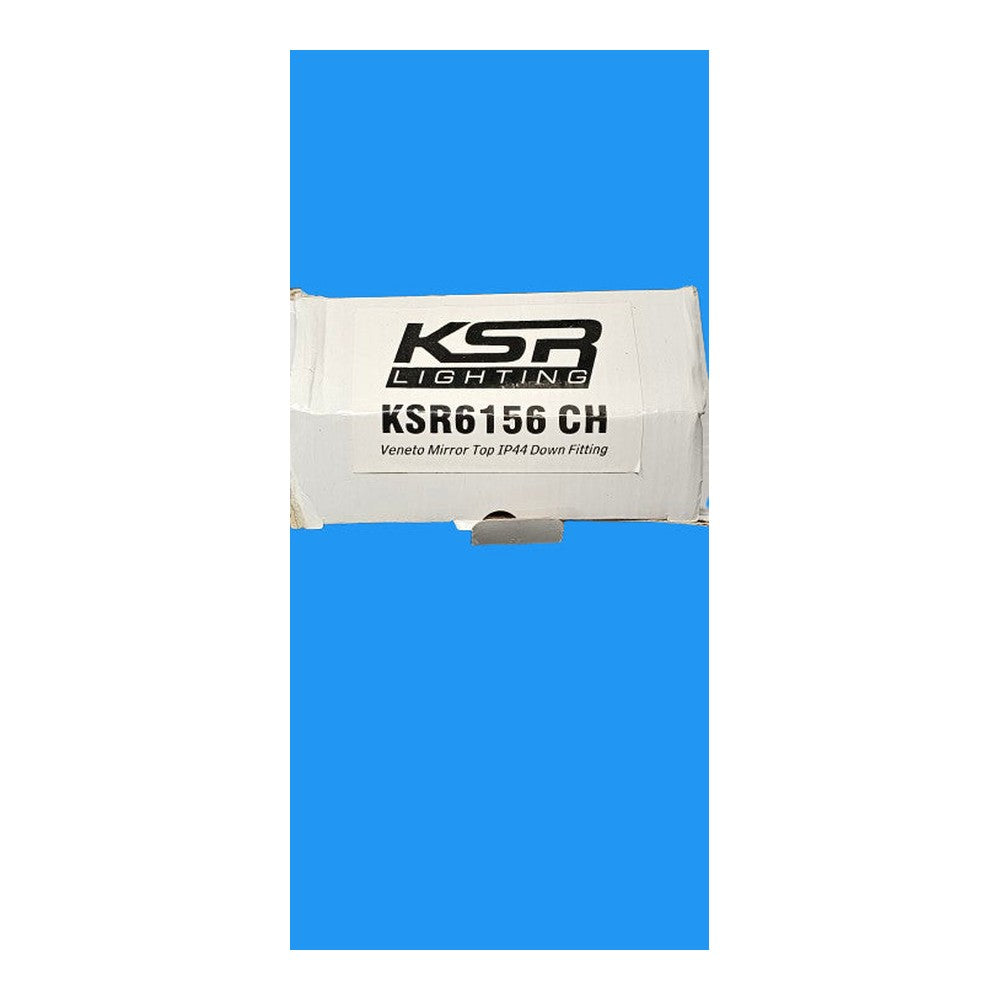 Veneto Mirror Top IP44 Down Fitting 400mm x 120mm KSR Lighting KSR6156CH