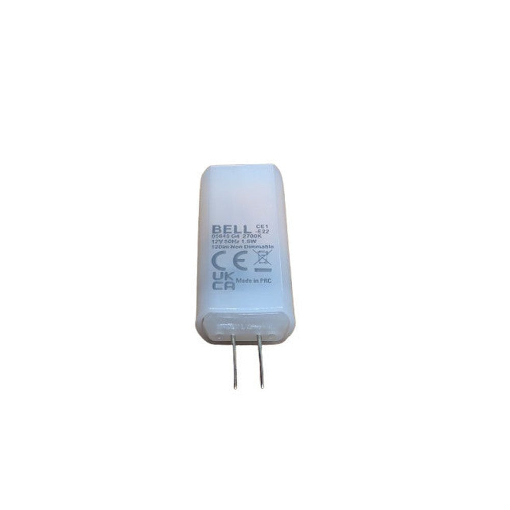 2x Bell Lighting 05645 1.5W (=15w) Pro LED G4 Capsule 120LM 2700K Warm White