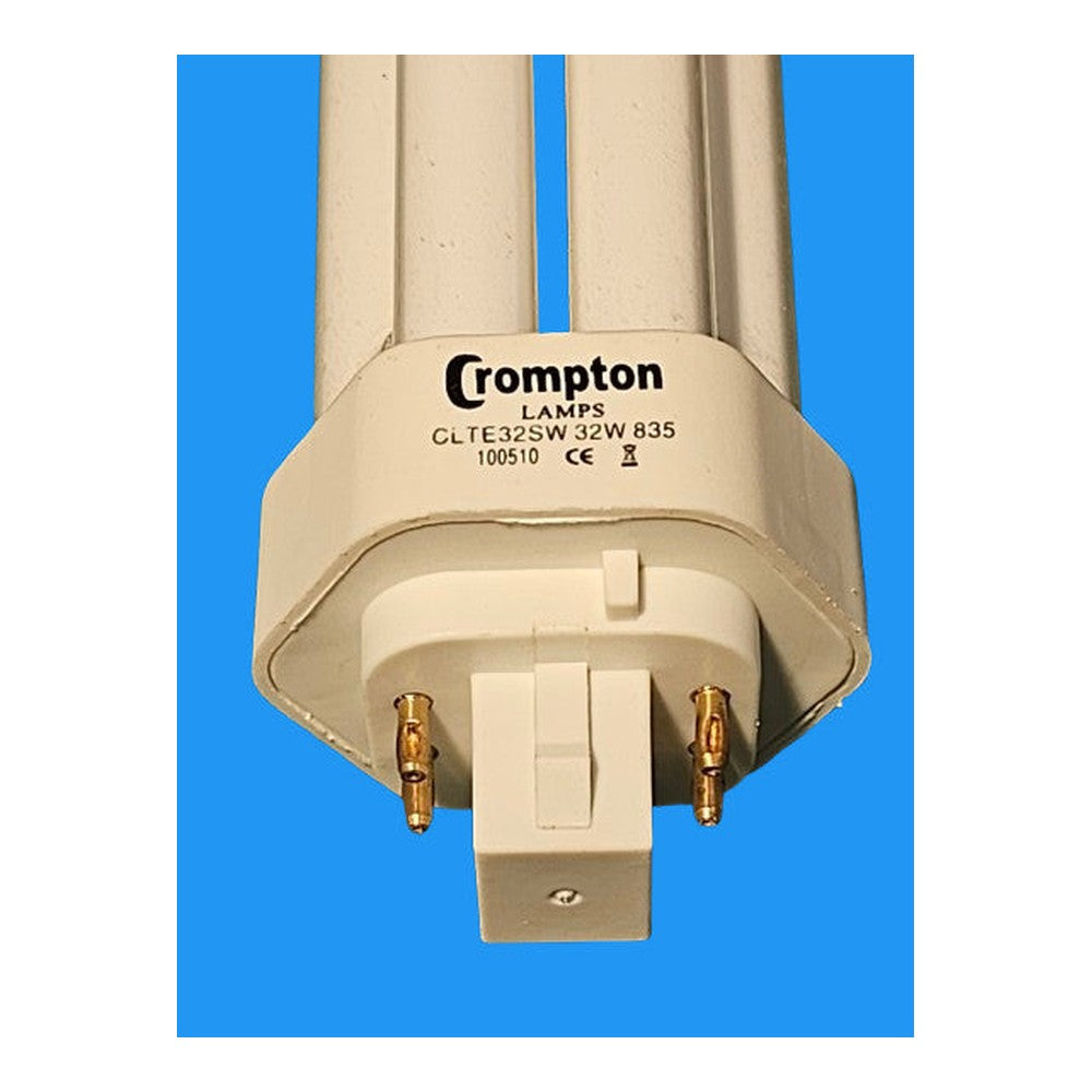 Gx24q-3 32w T Type ( Pack of 2 )Crompton Fluorescent  Lamp Bulb 835 White 2200lm