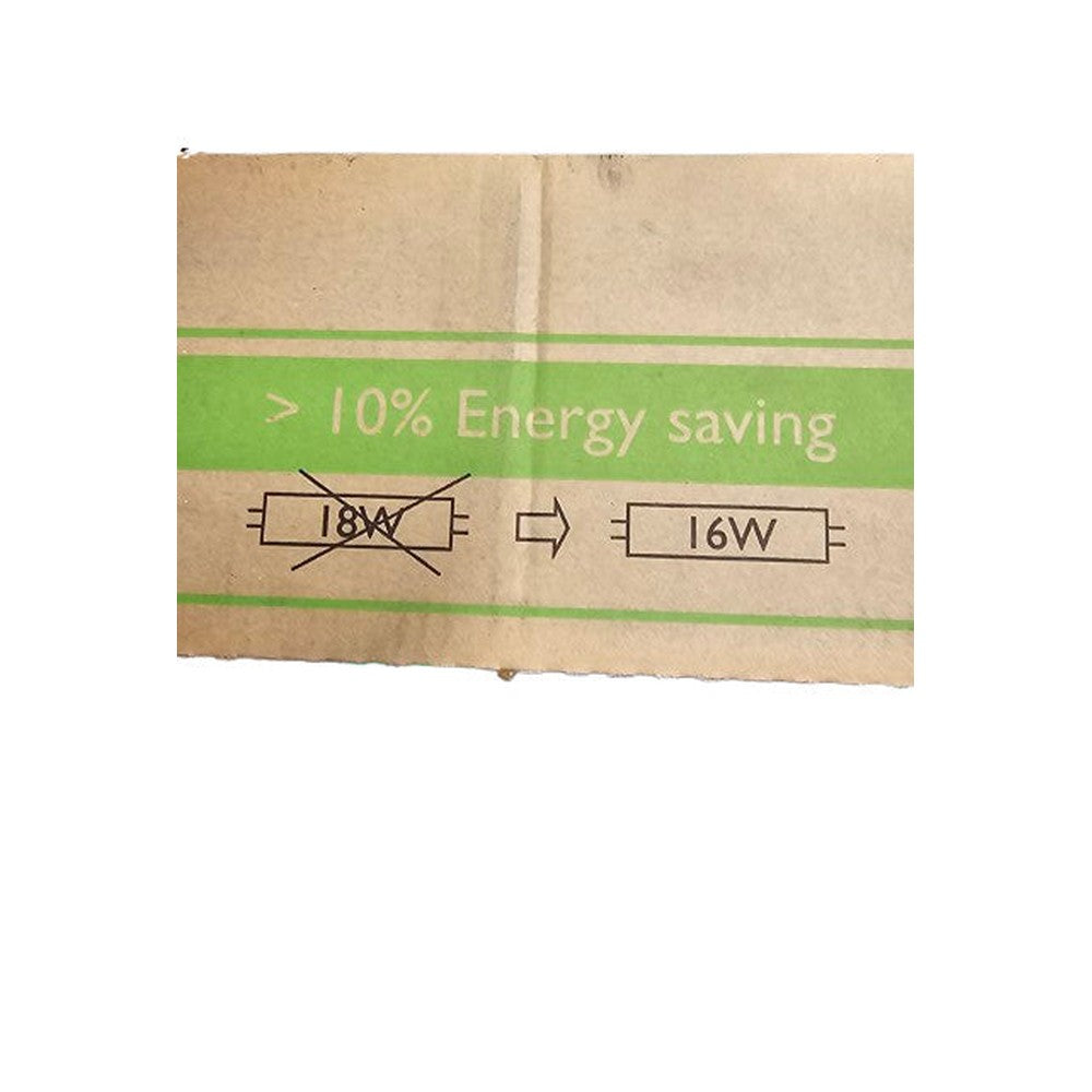 2 x Philips TL-D ECO 16W/840 T8 1300Lm 2 foot tube 1500 hrs