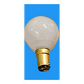 SBC-B15d 60W Crompton Opal Round Bulb Lamp 240V