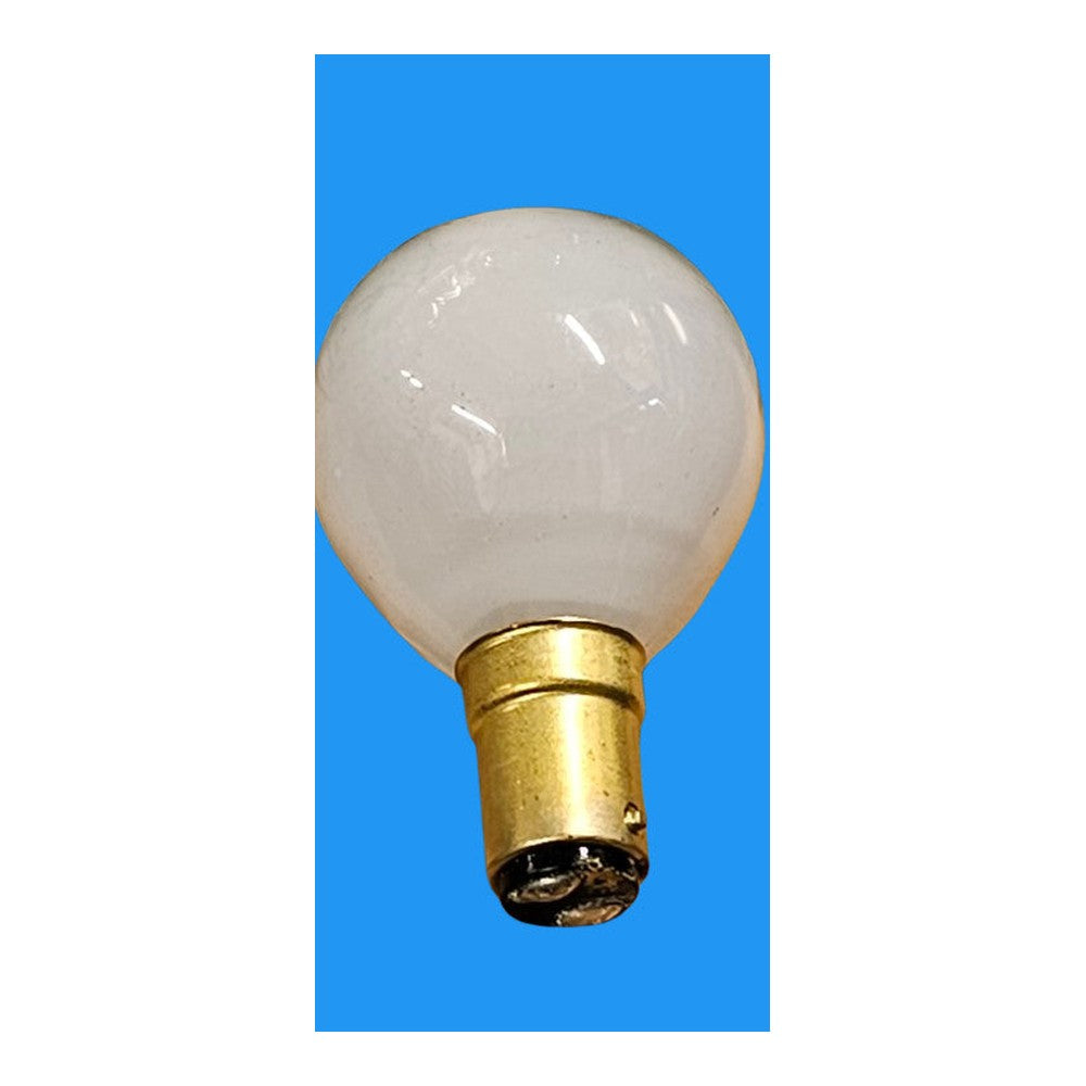 SBC-B15d 60W Crompton Opal Round Bulb Lamp 240V