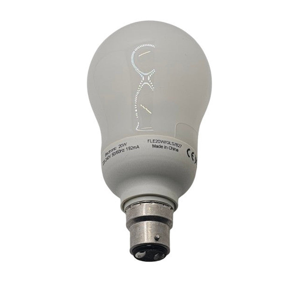 B22 BC 20W = 100W x 2  General Electric Energy Saving Bulb Lamp 80% Saving