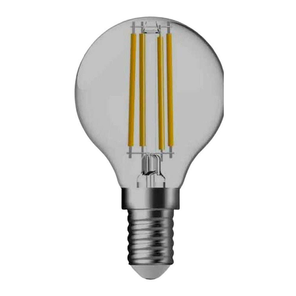 2 x  E14 4.2w = 40w Megaman LED Filament Bulb 470lm 2700k Warm White 15000h