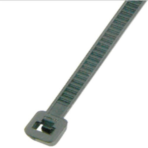 200 Pack 3.6mm x 200mm Black Cable Tie Zip Short Cable Ties Wraps Strong Nylon