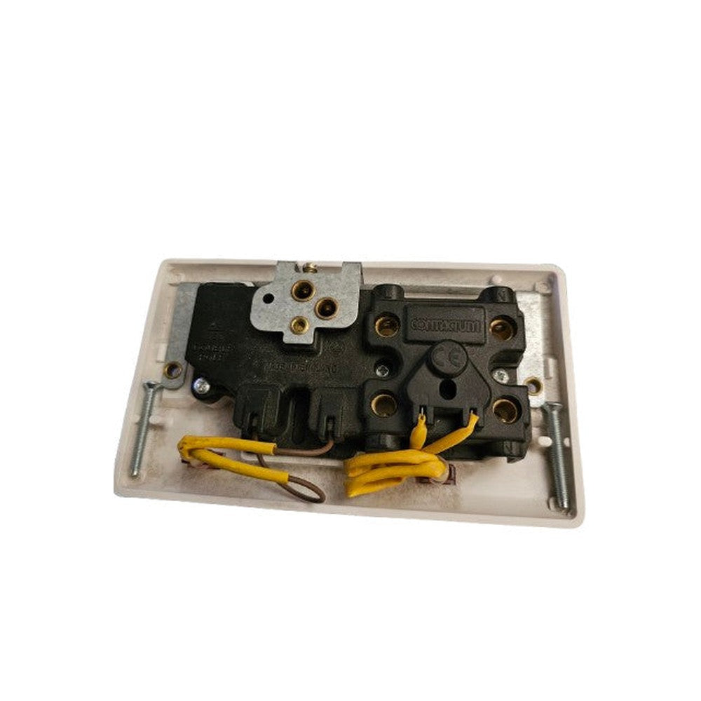 3 x contactum Cooker Switches With Plug Socket and Neon Lights