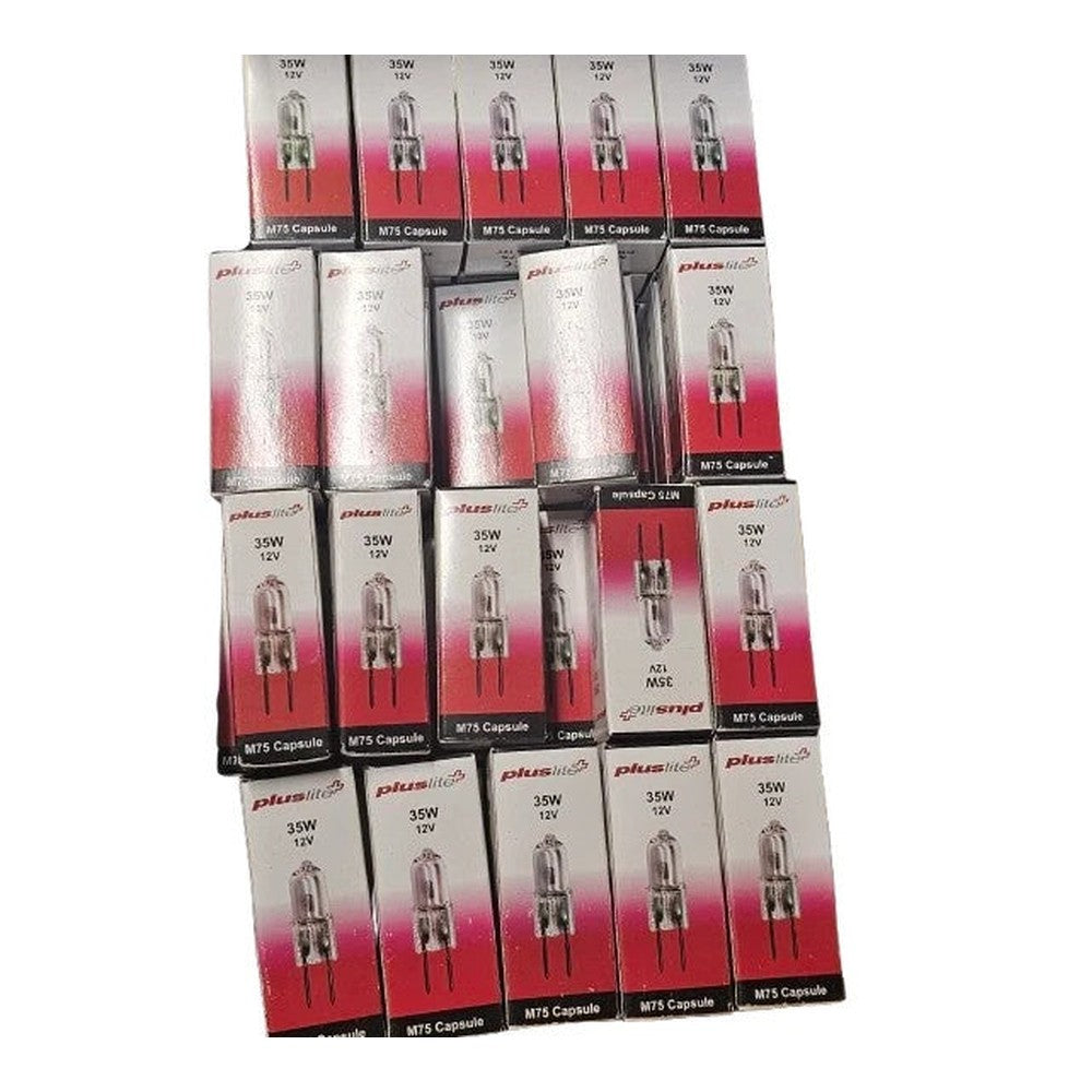 Pluslite GY6.35  M75 12V 35W Halogen Capsule Bulbs Light Lamp