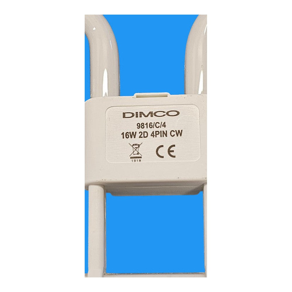 2D 16w 4 Pin Dimco CW Bulb