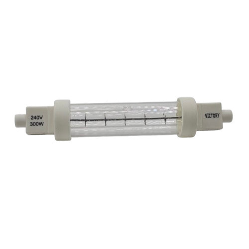 R7s Victory 240V 300W Halogen Catering Infrared Heat Lamp 64243011 R7s Cap