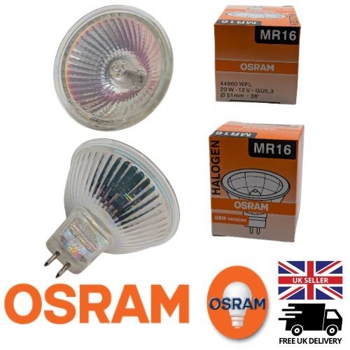 Osram Decostar MR16 GU5.3 Halogen 20w 36° 44860WFL OEM Version 12v