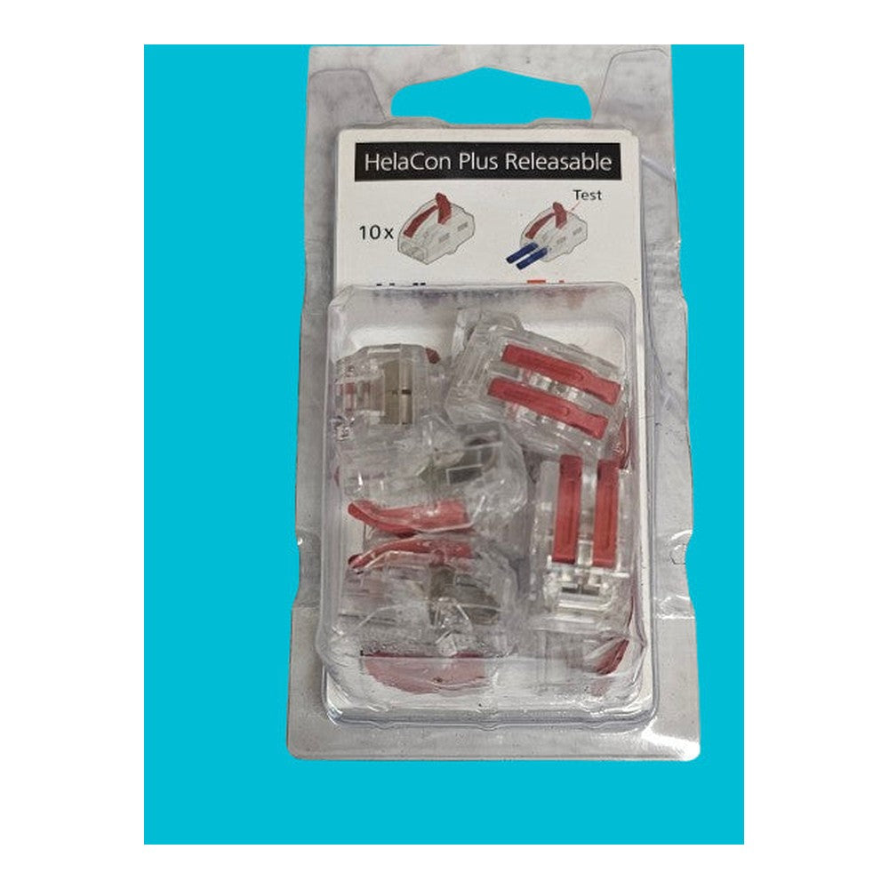 5 Packs of 10 HCRN-2 Wire Connectors HellermannTyton HelaCon Plus Releasable