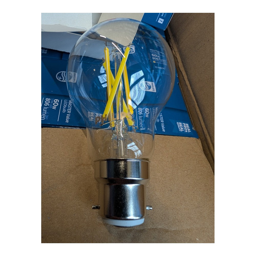 BC B22 Philips Master 60w  240v Dimmable 5.9w LED Vintage Filament Light Bulb