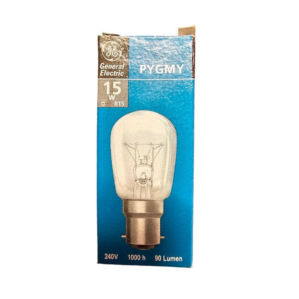 Pack of 3 x pygmy 15w general electric 240v bulb